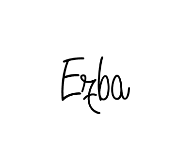 The best way (Angelique-Rose-font-FFP) to make a short signature is to pick only two or three words in your name. The name Ezba include a total of six letters. For converting this name. Ezba signature style 5 images and pictures png