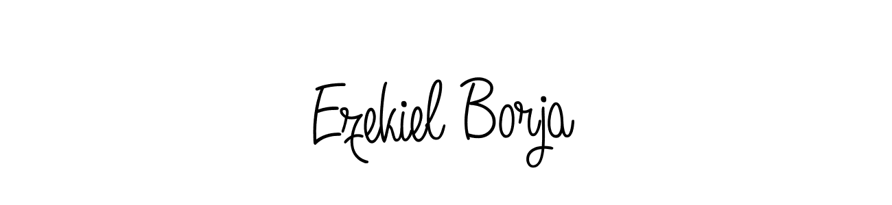 Once you've used our free online signature maker to create your best signature Angelique-Rose-font-FFP style, it's time to enjoy all of the benefits that Ezekiel Borja name signing documents. Ezekiel Borja signature style 5 images and pictures png