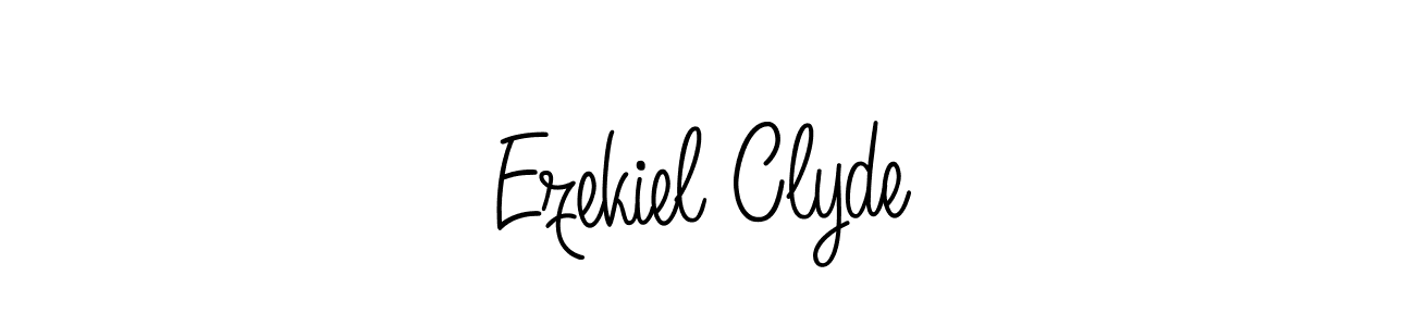 Make a short Ezekiel Clyde signature style. Manage your documents anywhere anytime using Angelique-Rose-font-FFP. Create and add eSignatures, submit forms, share and send files easily. Ezekiel Clyde signature style 5 images and pictures png