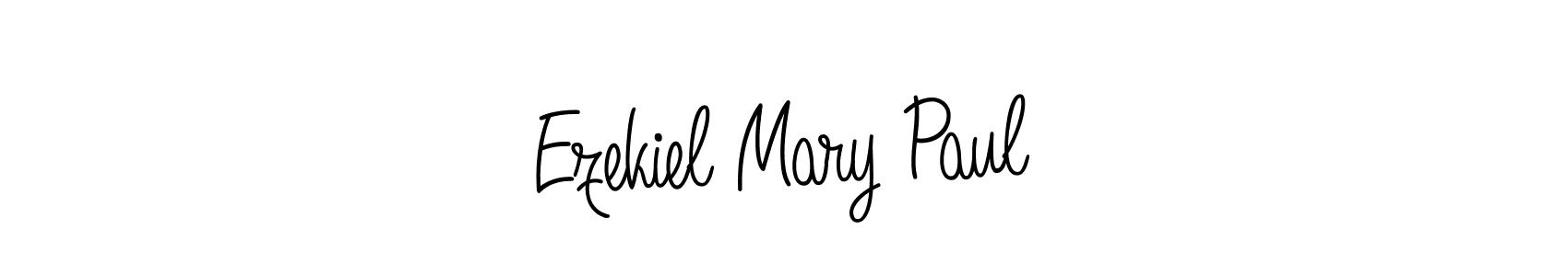 See photos of Ezekiel Mary Paul official signature by Spectra . Check more albums & portfolios. Read reviews & check more about Angelique-Rose-font-FFP font. Ezekiel Mary Paul signature style 5 images and pictures png