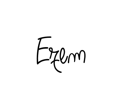 How to make Ezem name signature. Use Angelique-Rose-font-FFP style for creating short signs online. This is the latest handwritten sign. Ezem signature style 5 images and pictures png