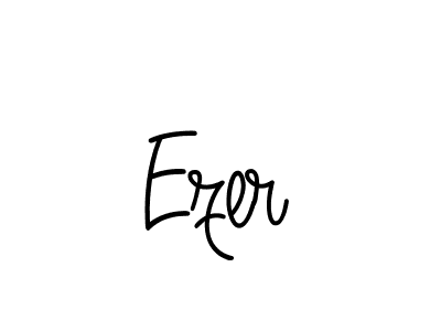 Make a beautiful signature design for name Ezer. With this signature (Angelique-Rose-font-FFP) style, you can create a handwritten signature for free. Ezer signature style 5 images and pictures png