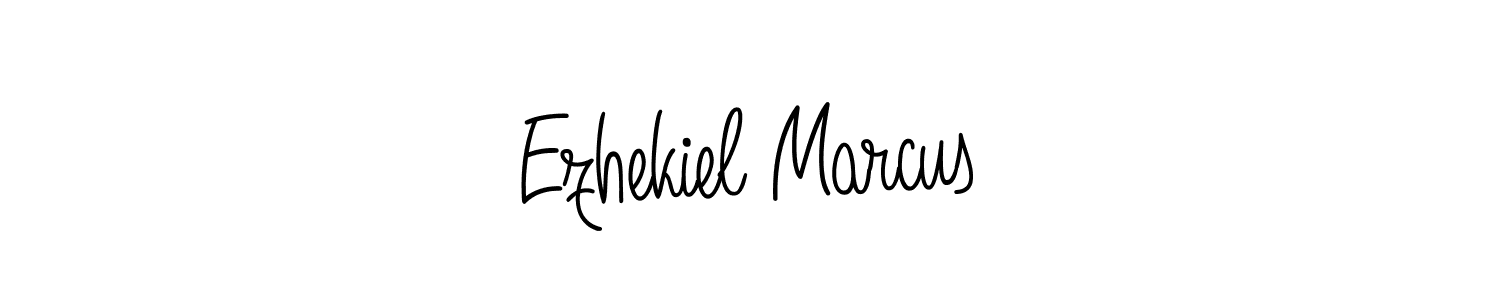 How to make Ezhekiel Marcus signature? Angelique-Rose-font-FFP is a professional autograph style. Create handwritten signature for Ezhekiel Marcus name. Ezhekiel Marcus signature style 5 images and pictures png