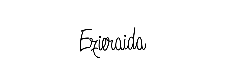 The best way (Angelique-Rose-font-FFP) to make a short signature is to pick only two or three words in your name. The name Ezieraida include a total of six letters. For converting this name. Ezieraida signature style 5 images and pictures png
