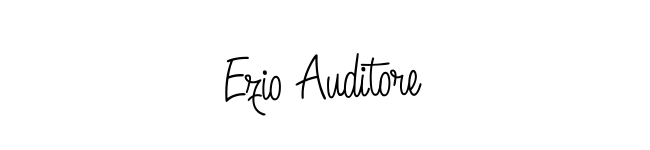 The best way (Angelique-Rose-font-FFP) to make a short signature is to pick only two or three words in your name. The name Ezio Auditore include a total of six letters. For converting this name. Ezio Auditore signature style 5 images and pictures png