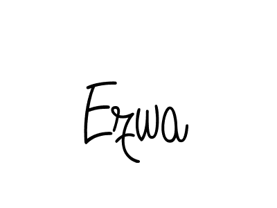 if you are searching for the best signature style for your name Ezwa. so please give up your signature search. here we have designed multiple signature styles  using Angelique-Rose-font-FFP. Ezwa signature style 5 images and pictures png