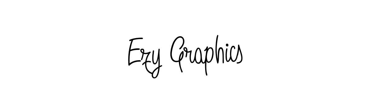 Use a signature maker to create a handwritten signature online. With this signature software, you can design (Angelique-Rose-font-FFP) your own signature for name Ezy Graphics. Ezy Graphics signature style 5 images and pictures png