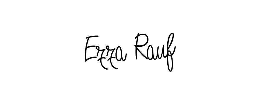 if you are searching for the best signature style for your name Ezza Rauf. so please give up your signature search. here we have designed multiple signature styles  using Angelique-Rose-font-FFP. Ezza Rauf signature style 5 images and pictures png