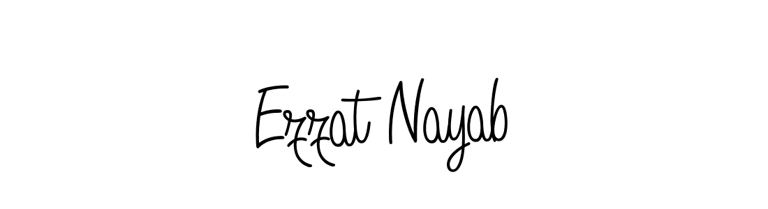 Also You can easily find your signature by using the search form. We will create Ezzat Nayab name handwritten signature images for you free of cost using Angelique-Rose-font-FFP sign style. Ezzat Nayab signature style 5 images and pictures png