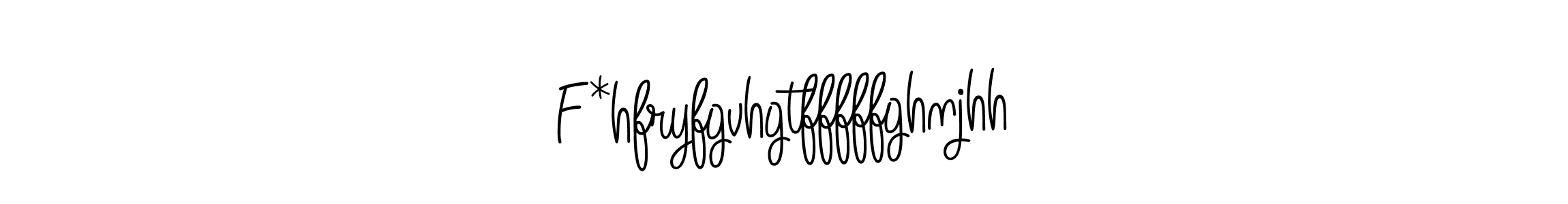 The best way (Angelique-Rose-font-FFP) to make a short signature is to pick only two or three words in your name. The name F*hfryfgvhgtfffffghnjhh include a total of six letters. For converting this name. F*hfryfgvhgtfffffghnjhh signature style 5 images and pictures png