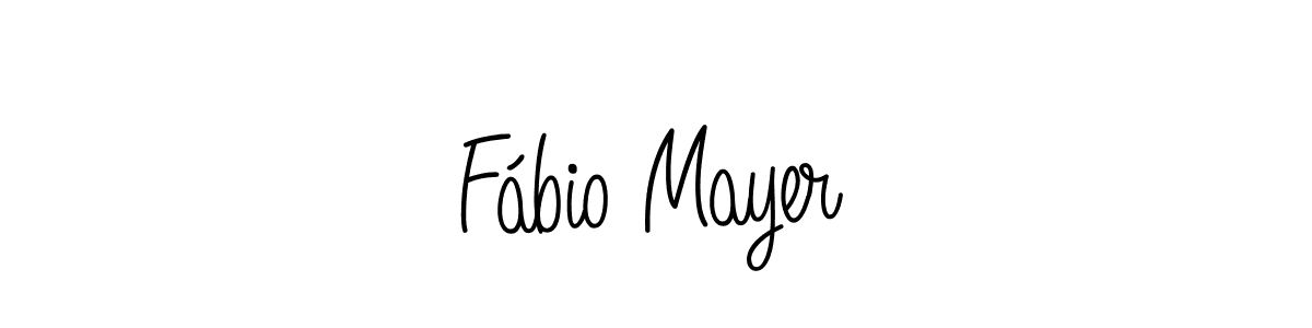 Make a beautiful signature design for name Fábio Mayer. With this signature (Angelique-Rose-font-FFP) style, you can create a handwritten signature for free. Fábio Mayer signature style 5 images and pictures png