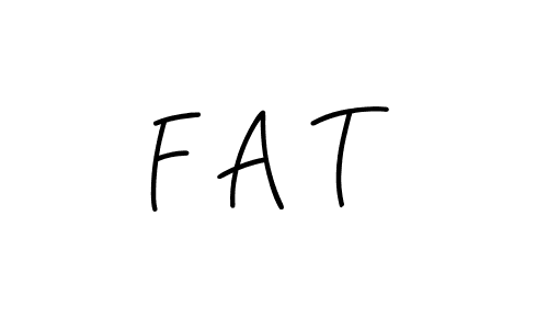 Create a beautiful signature design for name F A T. With this signature (Angelique-Rose-font-FFP) fonts, you can make a handwritten signature for free. F A T signature style 5 images and pictures png