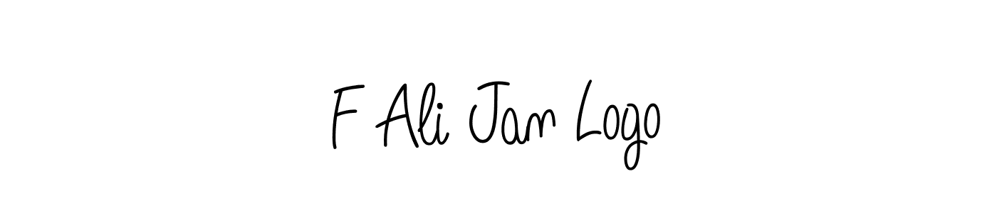 Design your own signature with our free online signature maker. With this signature software, you can create a handwritten (Angelique-Rose-font-FFP) signature for name F Ali Jan Logo. F Ali Jan Logo signature style 5 images and pictures png