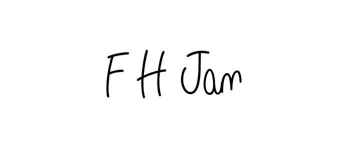 Angelique-Rose-font-FFP is a professional signature style that is perfect for those who want to add a touch of class to their signature. It is also a great choice for those who want to make their signature more unique. Get F H Jan name to fancy signature for free. F H Jan signature style 5 images and pictures png