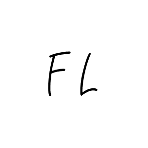 Create a beautiful signature design for name F L. With this signature (Angelique-Rose-font-FFP) fonts, you can make a handwritten signature for free. F L signature style 5 images and pictures png