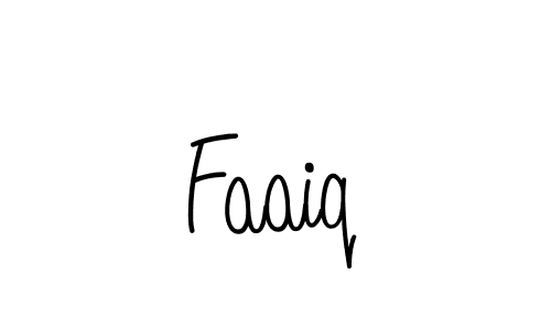 How to make Faaiq signature? Angelique-Rose-font-FFP is a professional autograph style. Create handwritten signature for Faaiq name. Faaiq signature style 5 images and pictures png