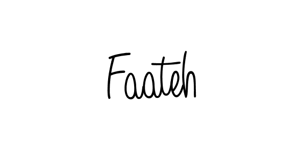 Make a beautiful signature design for name Faateh. Use this online signature maker to create a handwritten signature for free. Faateh signature style 5 images and pictures png