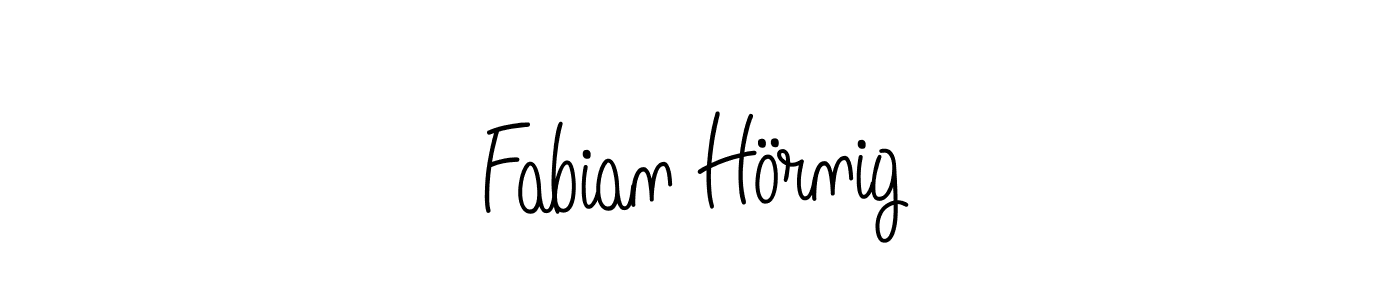 How to make Fabian Hörnig signature? Angelique-Rose-font-FFP is a professional autograph style. Create handwritten signature for Fabian Hörnig name. Fabian Hörnig signature style 5 images and pictures png