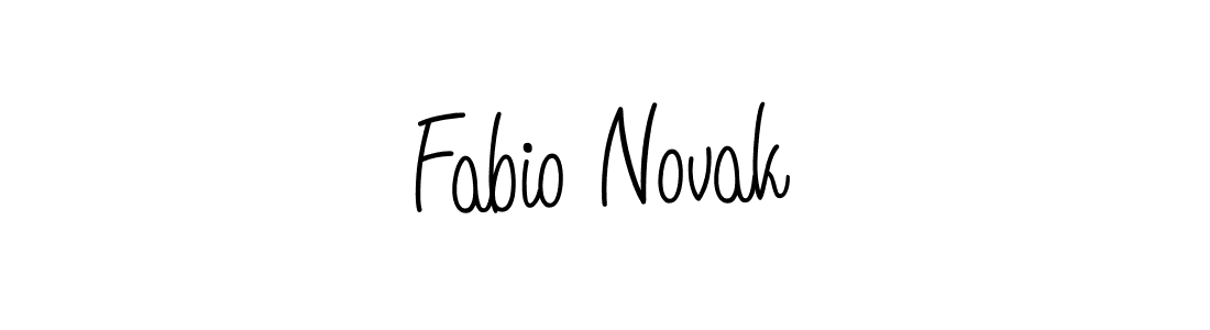 Make a beautiful signature design for name Fabio Novak. With this signature (Angelique-Rose-font-FFP) style, you can create a handwritten signature for free. Fabio Novak signature style 5 images and pictures png