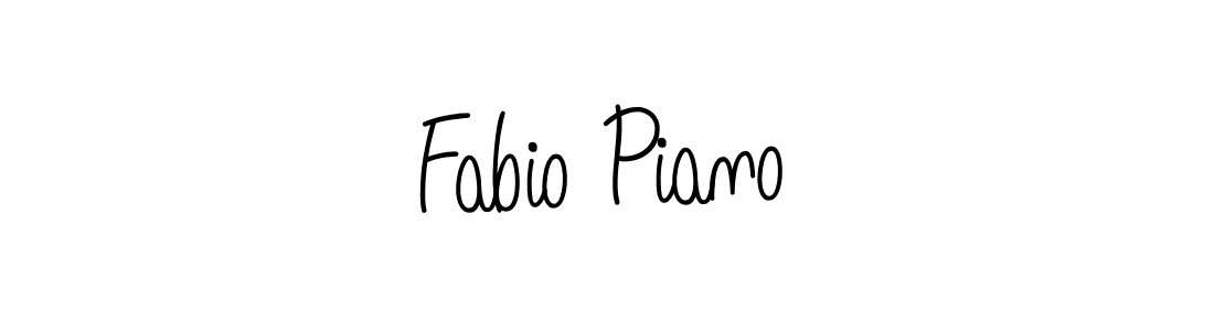 Create a beautiful signature design for name Fabio Piano. With this signature (Angelique-Rose-font-FFP) fonts, you can make a handwritten signature for free. Fabio Piano signature style 5 images and pictures png