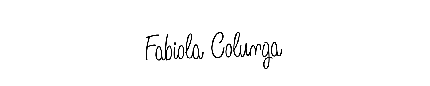 Check out images of Autograph of Fabiola Colunga name. Actor Fabiola Colunga Signature Style. Angelique-Rose-font-FFP is a professional sign style online. Fabiola Colunga signature style 5 images and pictures png