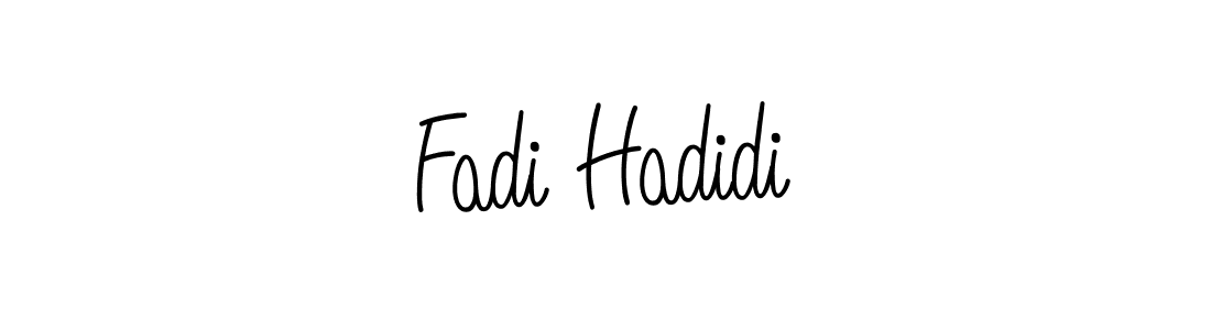 How to make Fadi Hadidi signature? Angelique-Rose-font-FFP is a professional autograph style. Create handwritten signature for Fadi Hadidi name. Fadi Hadidi signature style 5 images and pictures png