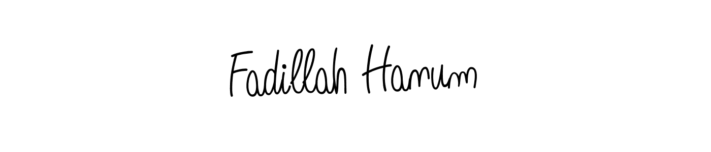 How to Draw Fadillah Hanum signature style? Angelique-Rose-font-FFP is a latest design signature styles for name Fadillah Hanum. Fadillah Hanum signature style 5 images and pictures png