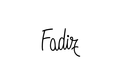 How to Draw Fadiz signature style? Angelique-Rose-font-FFP is a latest design signature styles for name Fadiz. Fadiz signature style 5 images and pictures png