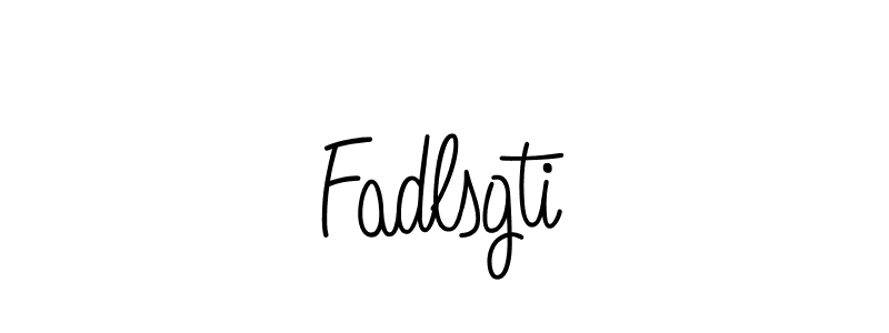 Also we have Fadlsgti name is the best signature style. Create professional handwritten signature collection using Angelique-Rose-font-FFP autograph style. Fadlsgti signature style 5 images and pictures png