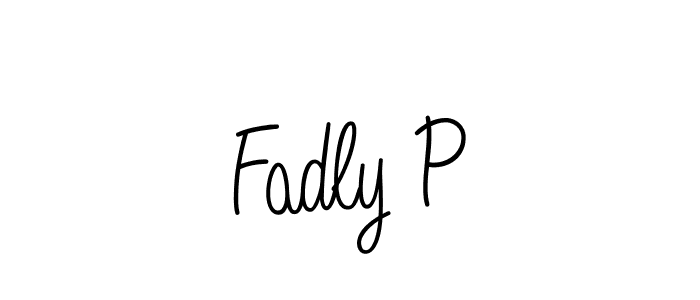 It looks lik you need a new signature style for name Fadly P. Design unique handwritten (Angelique-Rose-font-FFP) signature with our free signature maker in just a few clicks. Fadly P signature style 5 images and pictures png