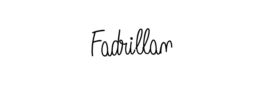 Best and Professional Signature Style for Fadrillan. Angelique-Rose-font-FFP Best Signature Style Collection. Fadrillan signature style 5 images and pictures png