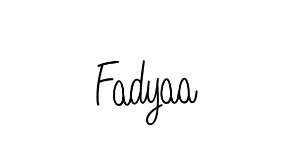 Once you've used our free online signature maker to create your best signature Angelique-Rose-font-FFP style, it's time to enjoy all of the benefits that Fadyaa name signing documents. Fadyaa signature style 5 images and pictures png