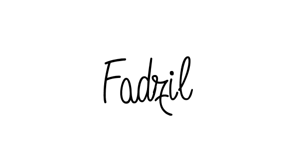 Also we have Fadzil name is the best signature style. Create professional handwritten signature collection using Angelique-Rose-font-FFP autograph style. Fadzil signature style 5 images and pictures png