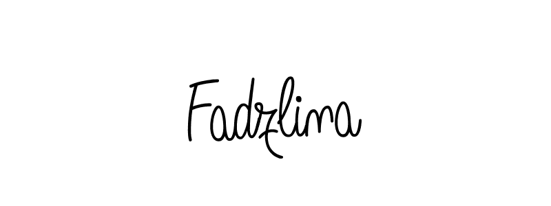The best way (Angelique-Rose-font-FFP) to make a short signature is to pick only two or three words in your name. The name Fadzlina include a total of six letters. For converting this name. Fadzlina signature style 5 images and pictures png