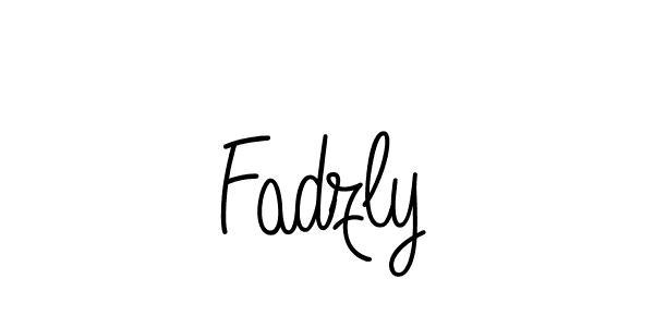 How to Draw Fadzly signature style? Angelique-Rose-font-FFP is a latest design signature styles for name Fadzly. Fadzly signature style 5 images and pictures png