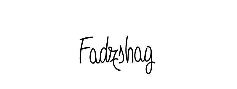 Make a beautiful signature design for name Fadzshag. Use this online signature maker to create a handwritten signature for free. Fadzshag signature style 5 images and pictures png