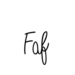 How to make Faf name signature. Use Angelique-Rose-font-FFP style for creating short signs online. This is the latest handwritten sign. Faf signature style 5 images and pictures png