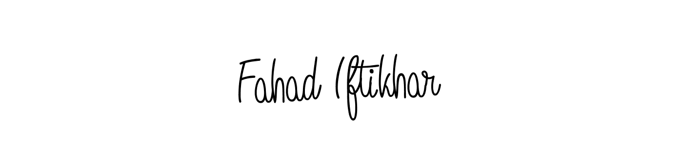 Make a short Fahad Iftikhar signature style. Manage your documents anywhere anytime using Angelique-Rose-font-FFP. Create and add eSignatures, submit forms, share and send files easily. Fahad Iftikhar signature style 5 images and pictures png