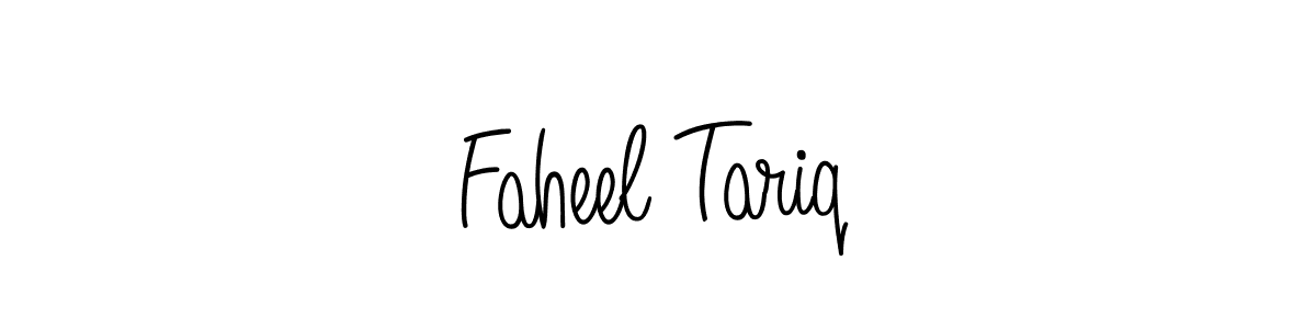 Best and Professional Signature Style for Faheel Tariq. Angelique-Rose-font-FFP Best Signature Style Collection. Faheel Tariq signature style 5 images and pictures png