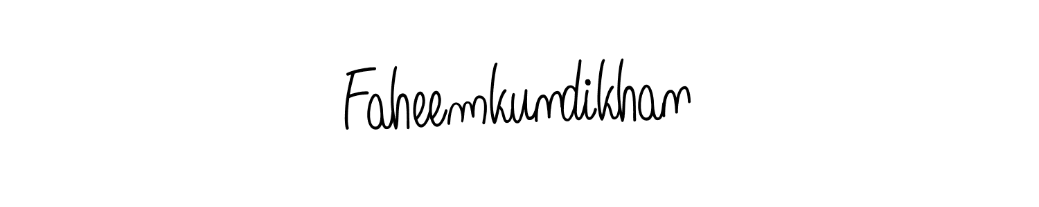 Faheemkundikhan stylish signature style. Best Handwritten Sign (Angelique-Rose-font-FFP) for my name. Handwritten Signature Collection Ideas for my name Faheemkundikhan. Faheemkundikhan signature style 5 images and pictures png
