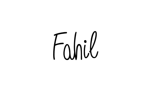 How to Draw Fahil signature style? Angelique-Rose-font-FFP is a latest design signature styles for name Fahil. Fahil signature style 5 images and pictures png