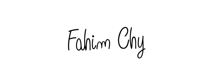 The best way (Angelique-Rose-font-FFP) to make a short signature is to pick only two or three words in your name. The name Fahim Chy include a total of six letters. For converting this name. Fahim Chy signature style 5 images and pictures png