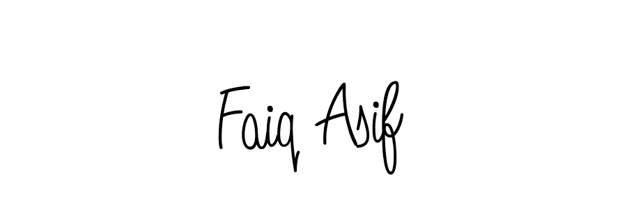Create a beautiful signature design for name Faiq Asif. With this signature (Angelique-Rose-font-FFP) fonts, you can make a handwritten signature for free. Faiq Asif signature style 5 images and pictures png