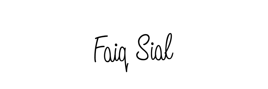 Design your own signature with our free online signature maker. With this signature software, you can create a handwritten (Angelique-Rose-font-FFP) signature for name Faiq Sial. Faiq Sial signature style 5 images and pictures png