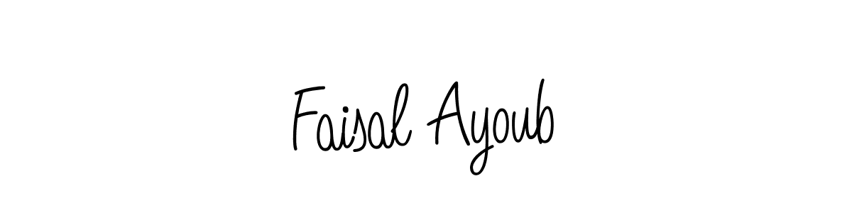 Also You can easily find your signature by using the search form. We will create Faisal Ayoub name handwritten signature images for you free of cost using Angelique-Rose-font-FFP sign style. Faisal Ayoub signature style 5 images and pictures png