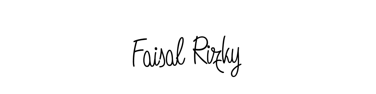 Once you've used our free online signature maker to create your best signature Angelique-Rose-font-FFP style, it's time to enjoy all of the benefits that Faisal Rizky name signing documents. Faisal Rizky signature style 5 images and pictures png