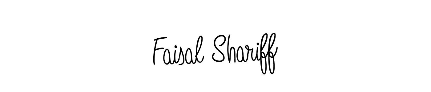 Check out images of Autograph of Faisal Shariff name. Actor Faisal Shariff Signature Style. Angelique-Rose-font-FFP is a professional sign style online. Faisal Shariff signature style 5 images and pictures png