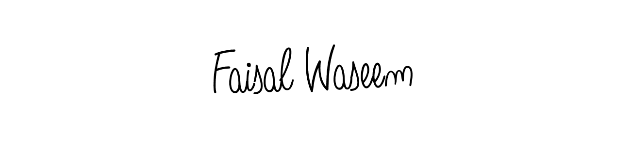 Best and Professional Signature Style for Faisal Waseem. Angelique-Rose-font-FFP Best Signature Style Collection. Faisal Waseem signature style 5 images and pictures png