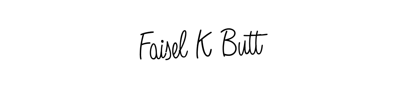 It looks lik you need a new signature style for name Faisel K Butt. Design unique handwritten (Angelique-Rose-font-FFP) signature with our free signature maker in just a few clicks. Faisel K Butt signature style 5 images and pictures png
