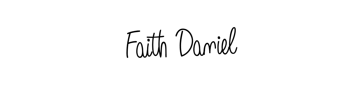 How to Draw Faith Daniel signature style? Angelique-Rose-font-FFP is a latest design signature styles for name Faith Daniel. Faith Daniel signature style 5 images and pictures png
